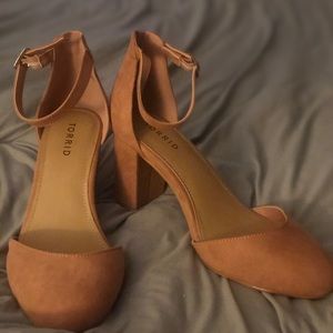 Torrid Mauve Dorsay Taper Pump